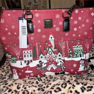 Disney Christmas Dooney and Bourke Tote